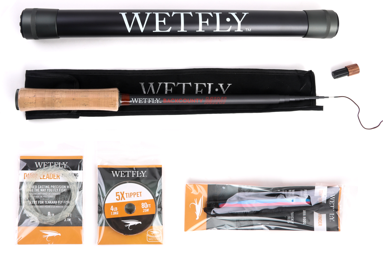 ルアー・フライ ry00 Backcountry 10ft Mini Tenkara Kit — WETFLY